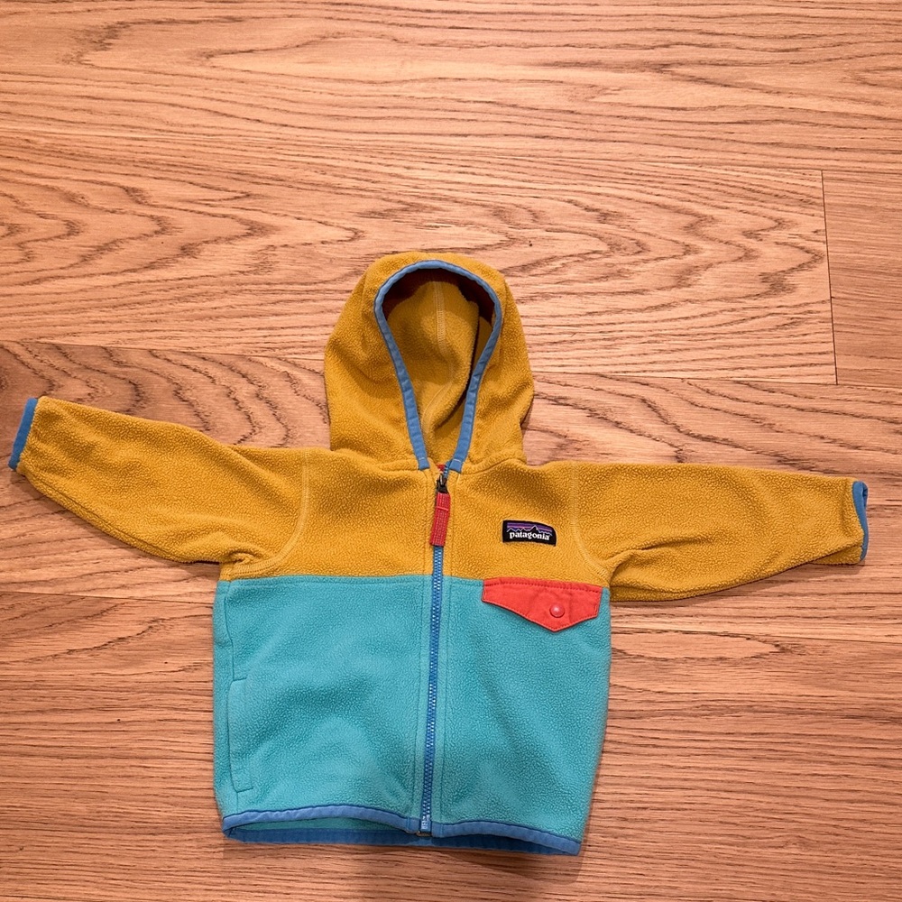 Patagonia Baby Micro D Snap Fleece Jacket 3-6mo